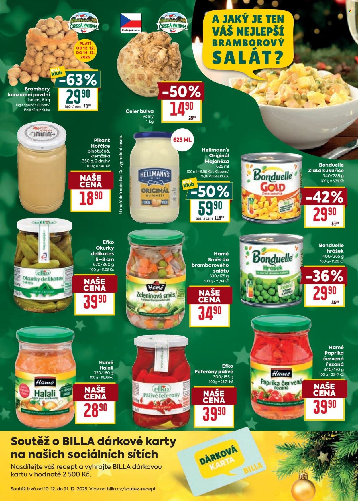 BILLA leták - Velký leták (2025-12-10 - 2025-12-16)