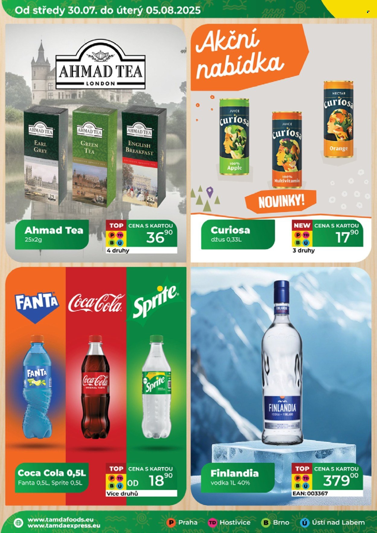 TAMDA FOODS leták - Od středy 30.7.2025 (2025-07-30 - 2025-08-05)