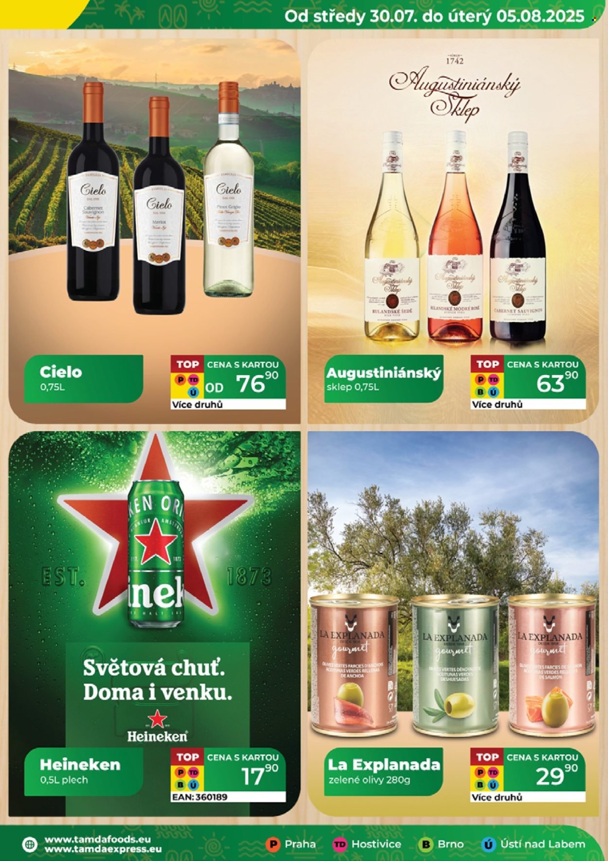 TAMDA FOODS leták - Od středy 30.7.2025 (2025-07-30 - 2025-08-05)