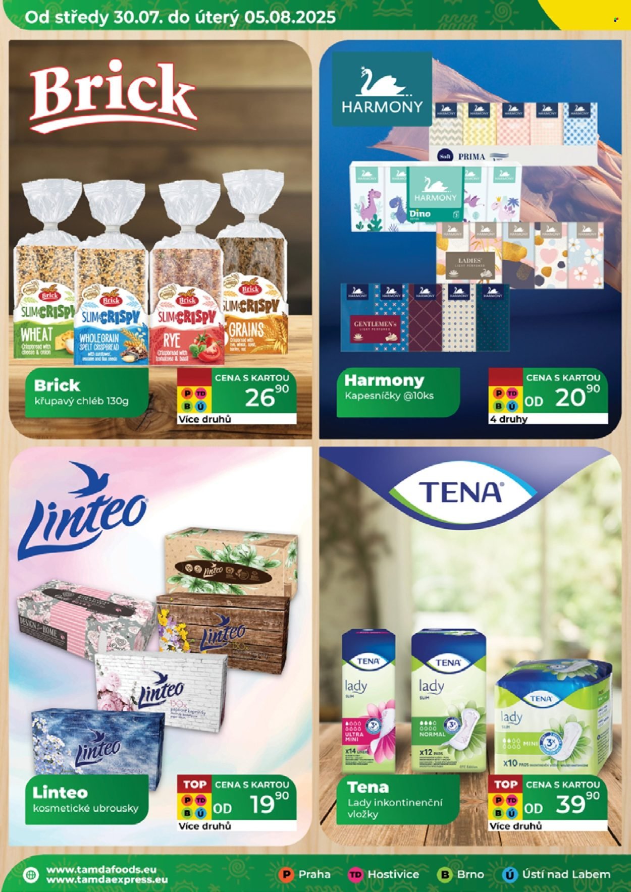 TAMDA FOODS leták - Od středy 30.7.2025 (2025-07-30 - 2025-08-05)