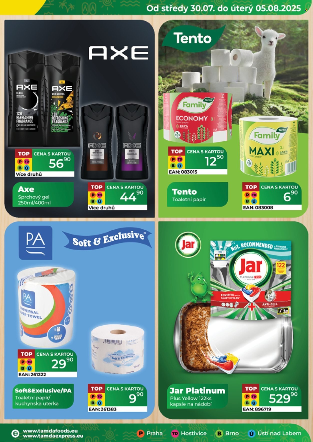 TAMDA FOODS leták - Od středy 30.7.2025 (2025-07-30 - 2025-08-05)