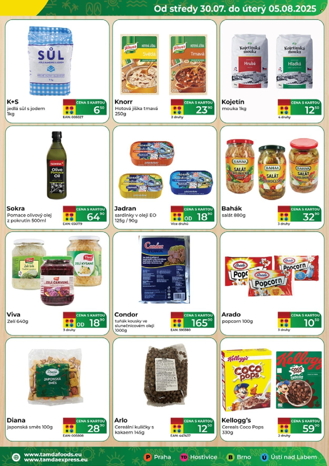 TAMDA FOODS leták - Od středy 30.7.2025 (2025-07-30 - 2025-08-05)