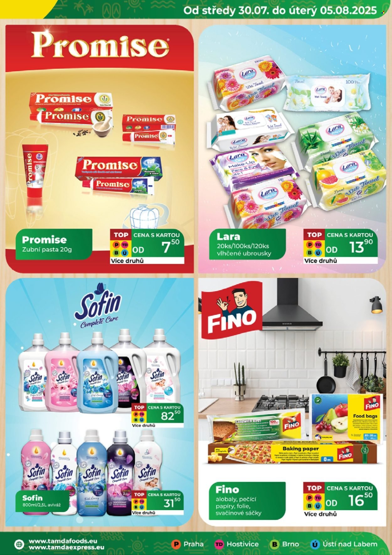 TAMDA FOODS leták - Od středy 30.7.2025 (2025-07-30 - 2025-08-05)