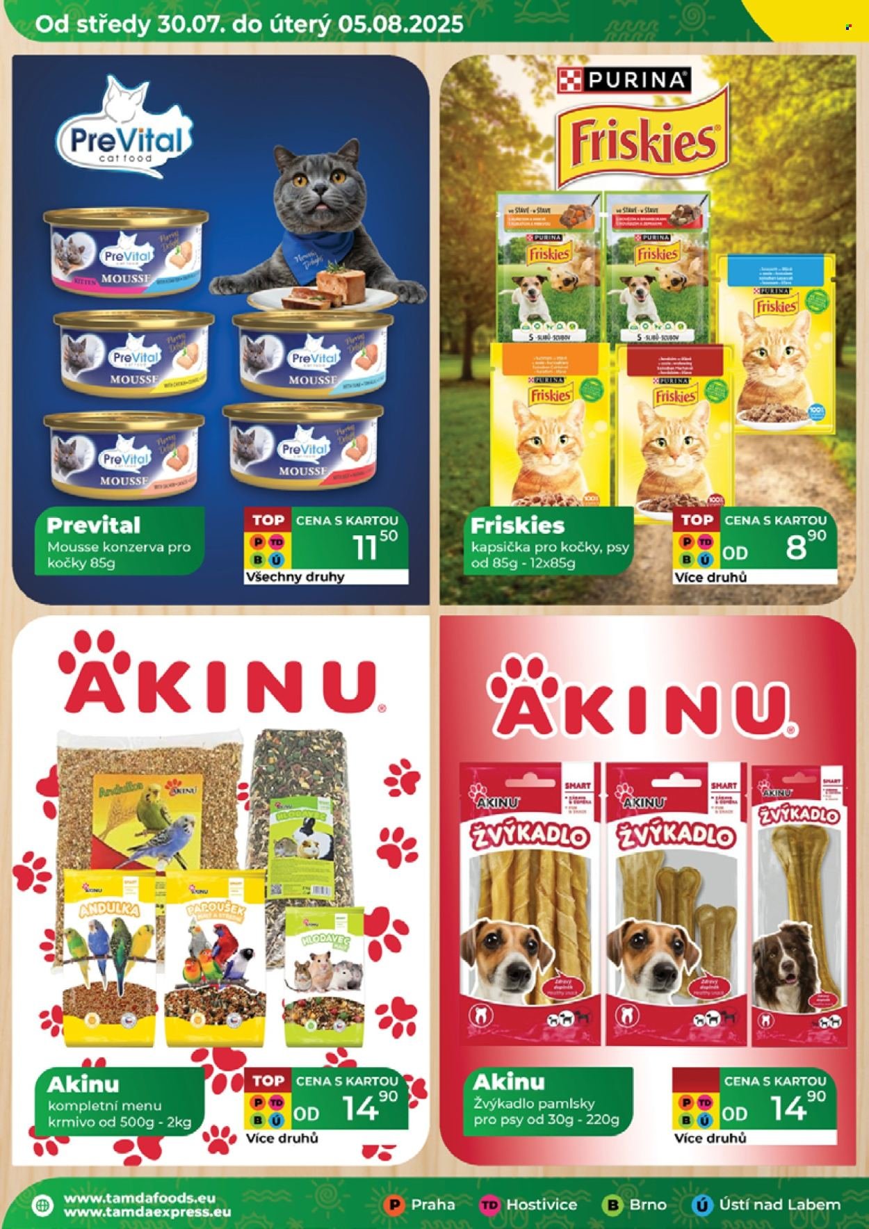 TAMDA FOODS leták - Od středy 30.7.2025 (2025-07-30 - 2025-08-05)