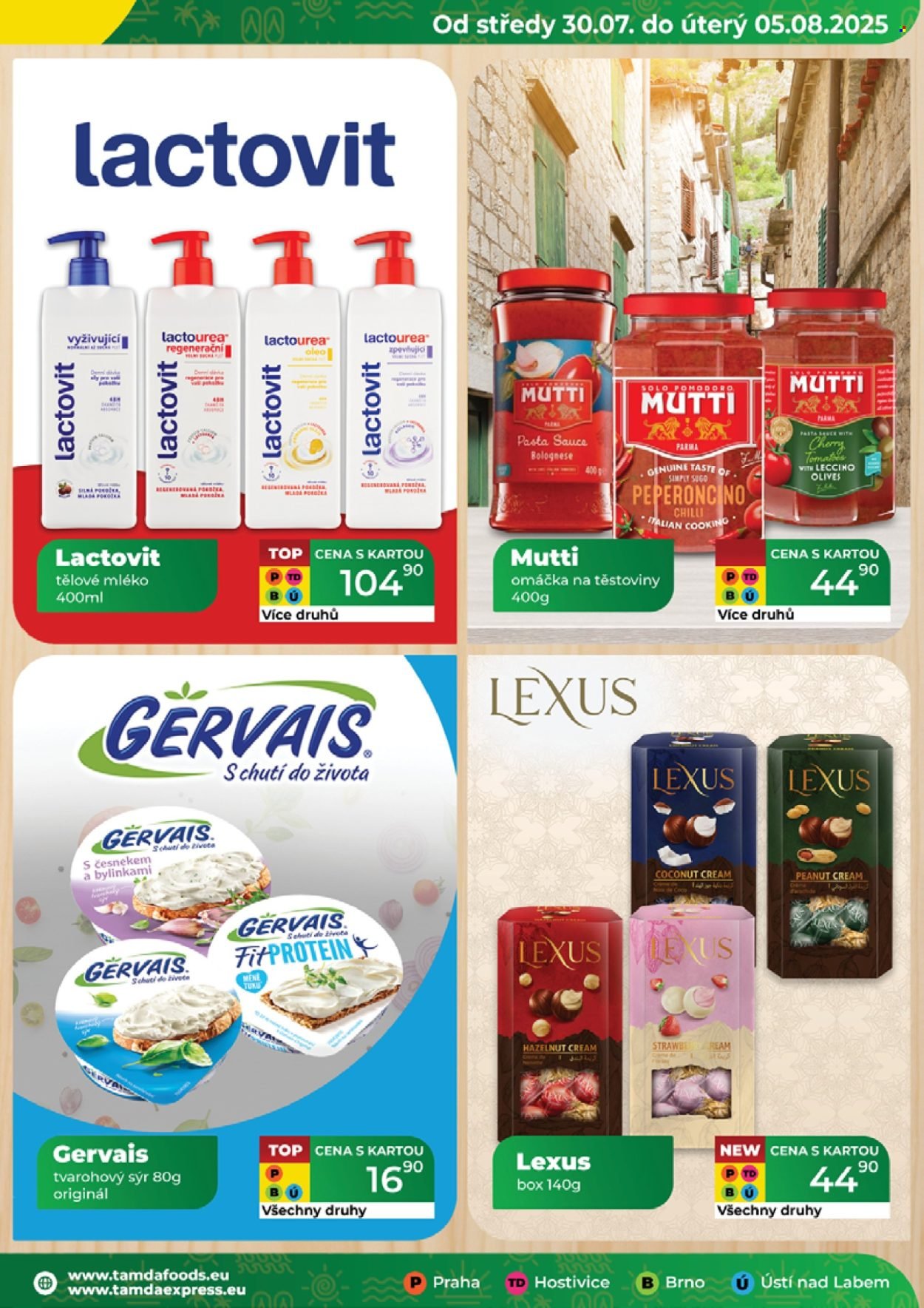 TAMDA FOODS leták - Od středy 30.7.2025 (2025-07-30 - 2025-08-05)