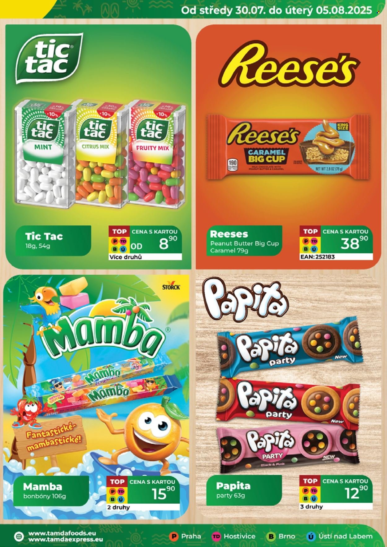 TAMDA FOODS leták - Od středy 30.7.2025 (2025-07-30 - 2025-08-05)