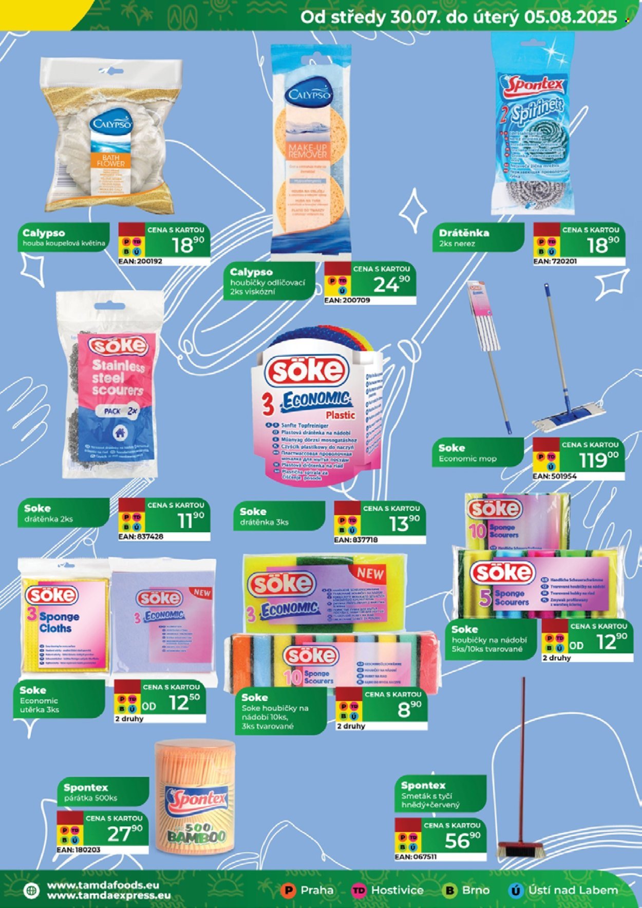 TAMDA FOODS leták - Od středy 30.7.2025 (2025-07-30 - 2025-08-05)