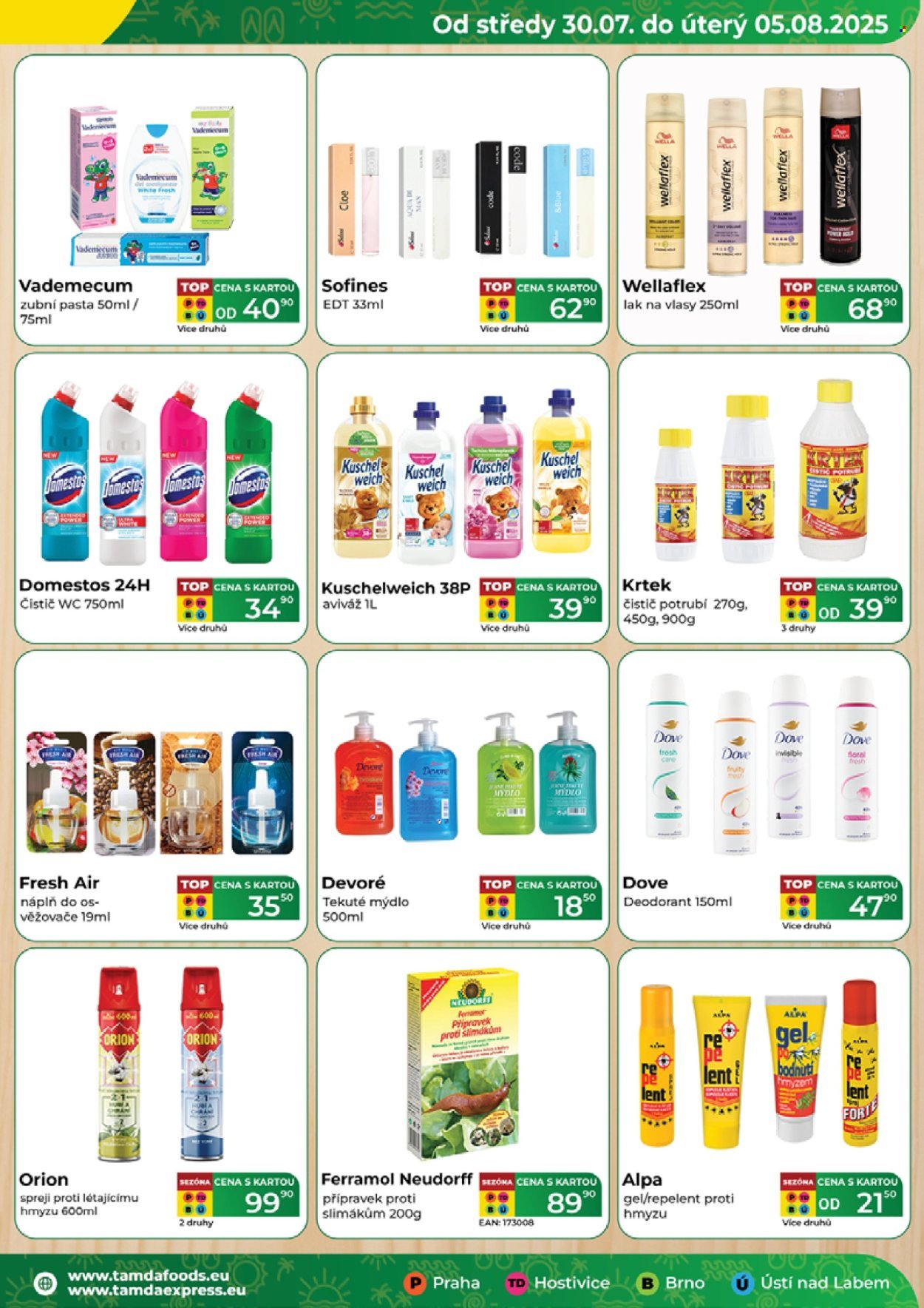 TAMDA FOODS leták - Od středy 30.7.2025 (2025-07-30 - 2025-08-05)
