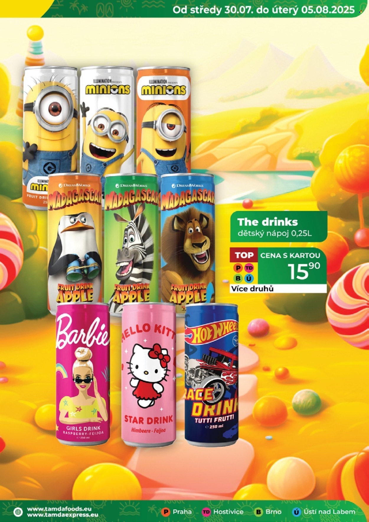 TAMDA FOODS leták - Od středy 30.7.2025 (2025-07-30 - 2025-08-05)