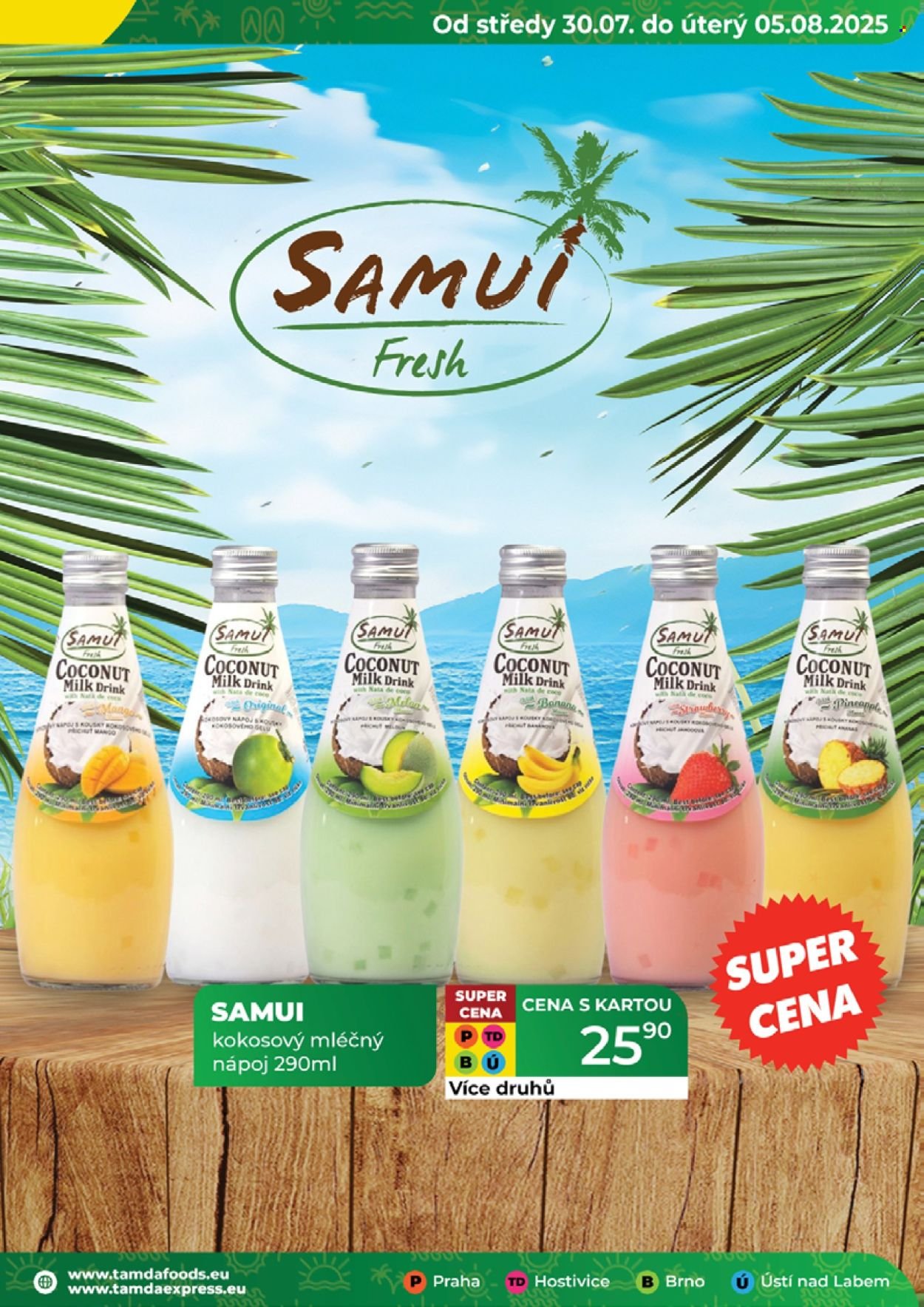 TAMDA FOODS leták - Od středy 30.7.2025 (2025-07-30 - 2025-08-05)