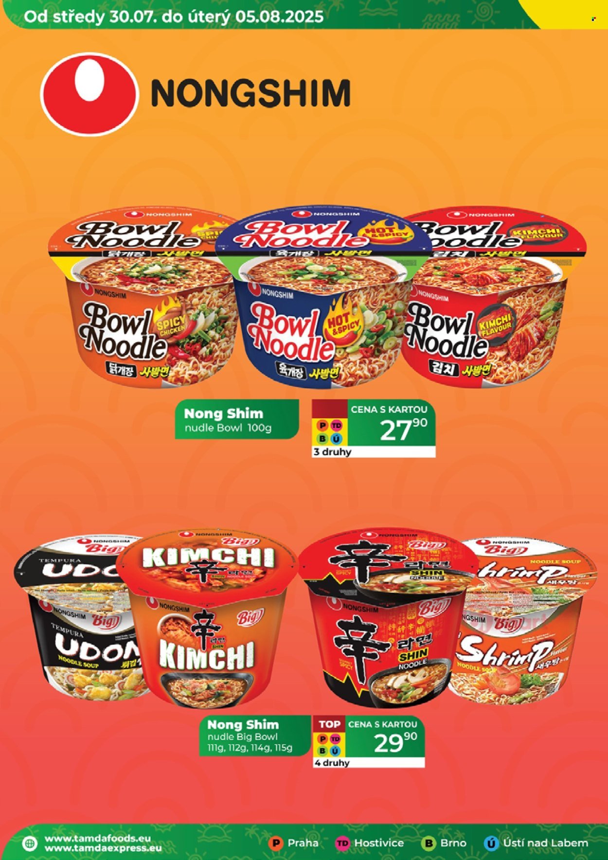 TAMDA FOODS leták - Od středy 30.7.2025 (2025-07-30 - 2025-08-05)
