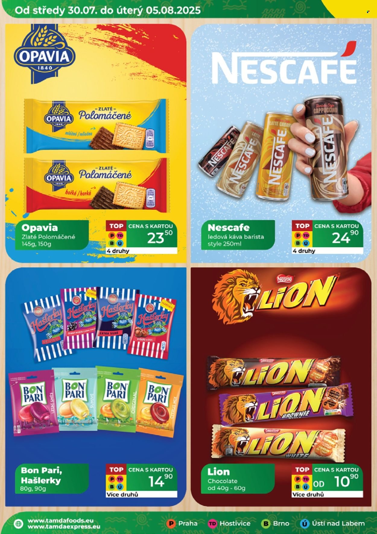 TAMDA FOODS leták - Od středy 30.7.2025 (2025-07-30 - 2025-08-05)