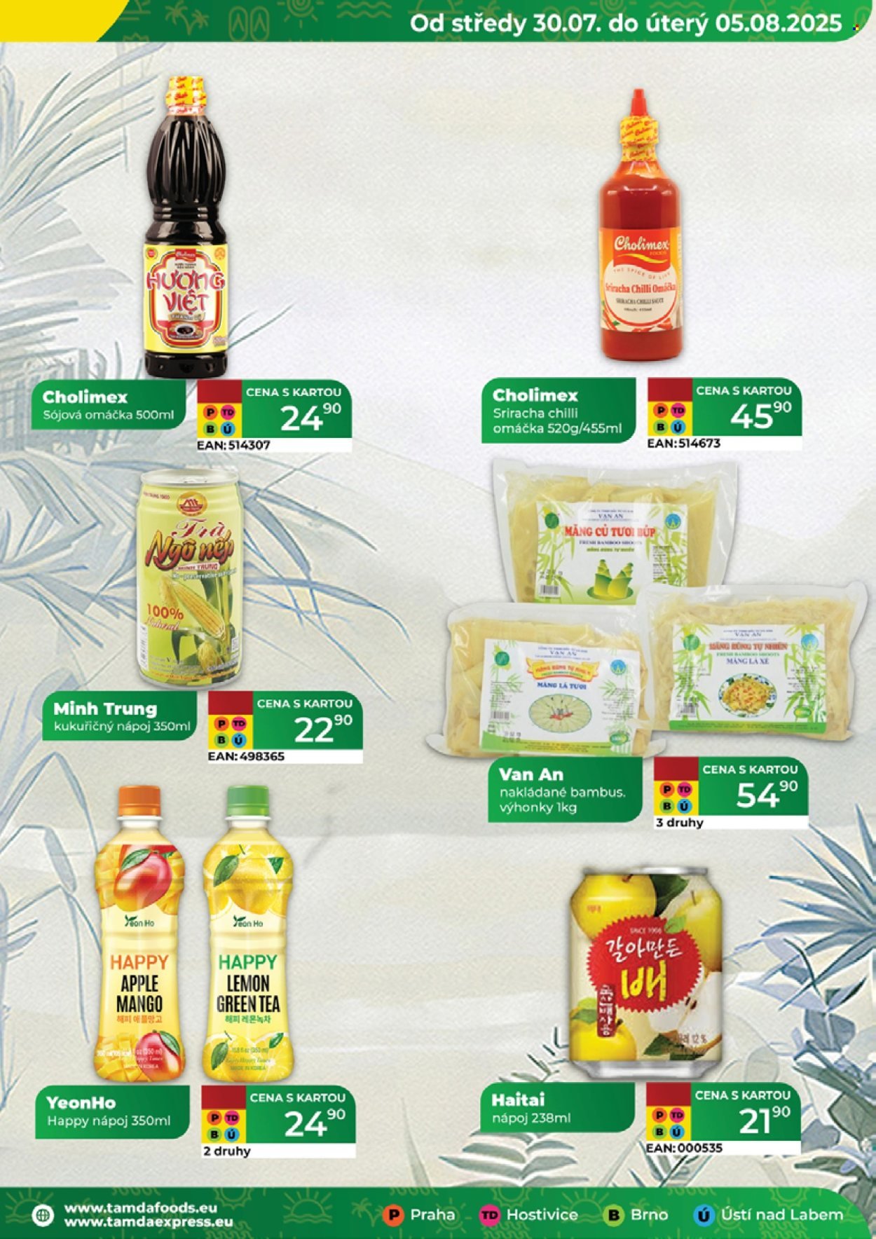 TAMDA FOODS leták - Od středy 30.7.2025 (2025-07-30 - 2025-08-05)