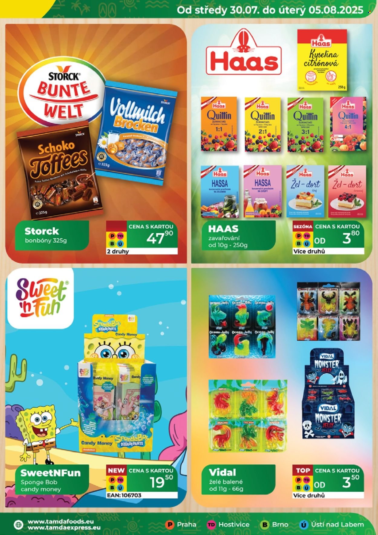 TAMDA FOODS leták - Od středy 30.7.2025 (2025-07-30 - 2025-08-05)