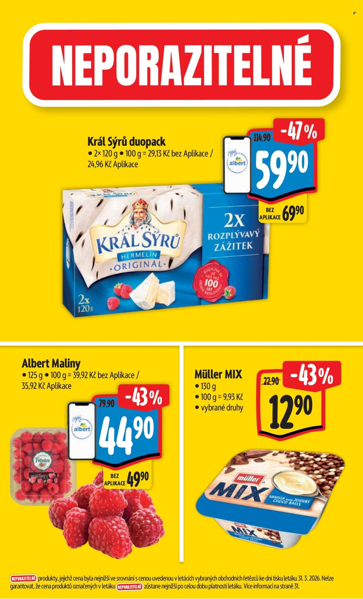 ALBERT leták - Neporazitelné (2026-04-07 - 2026-04-14)