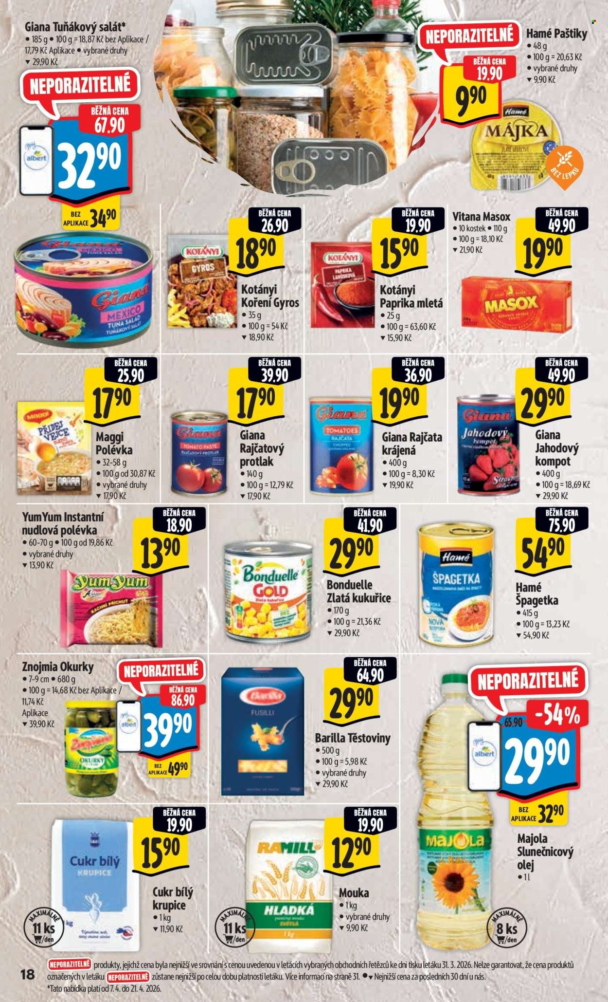 ALBERT leták - Neporazitelné (2026-04-07 - 2026-04-14)