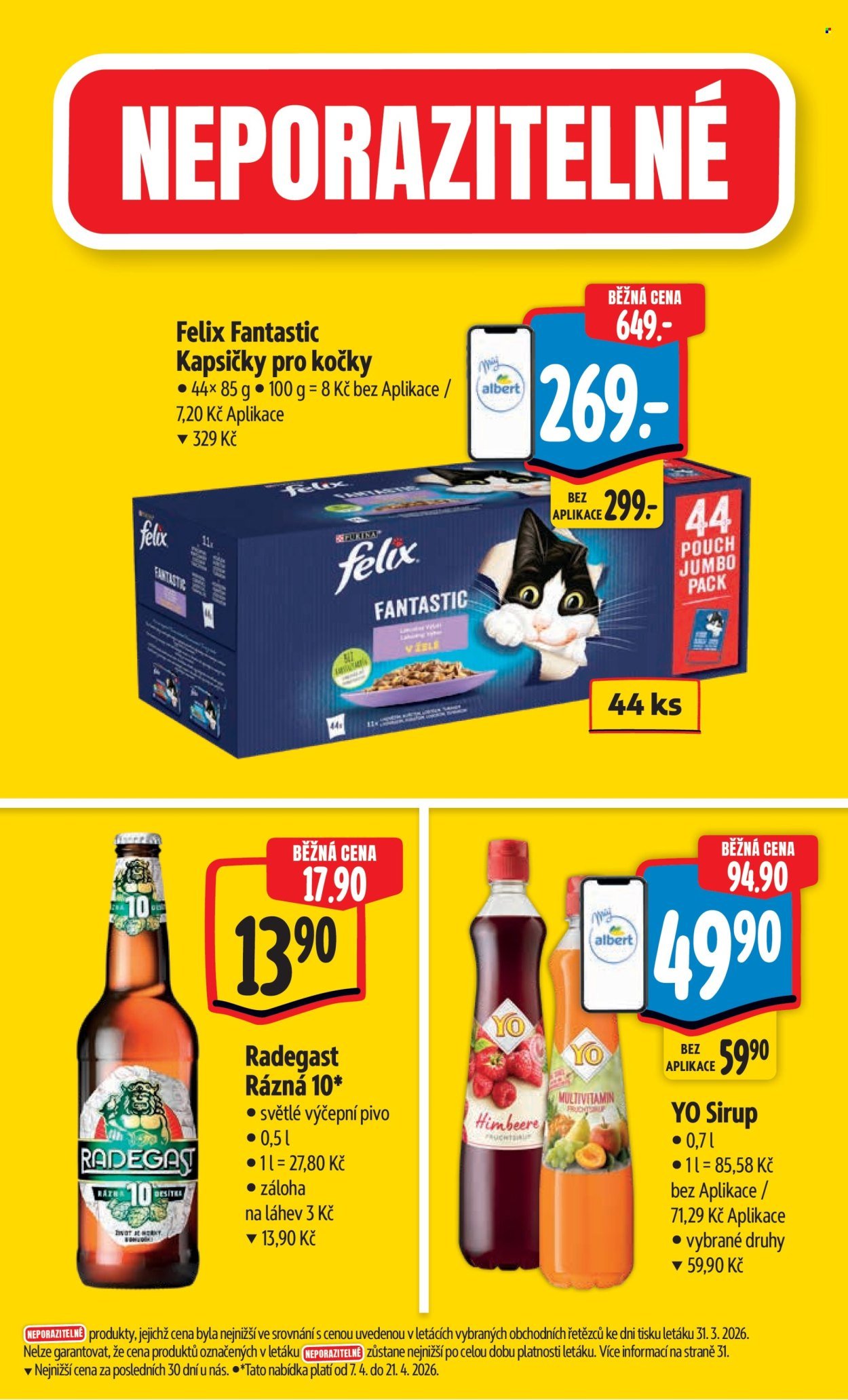 ALBERT leták - Neporazitelné (2026-04-07 - 2026-04-14)