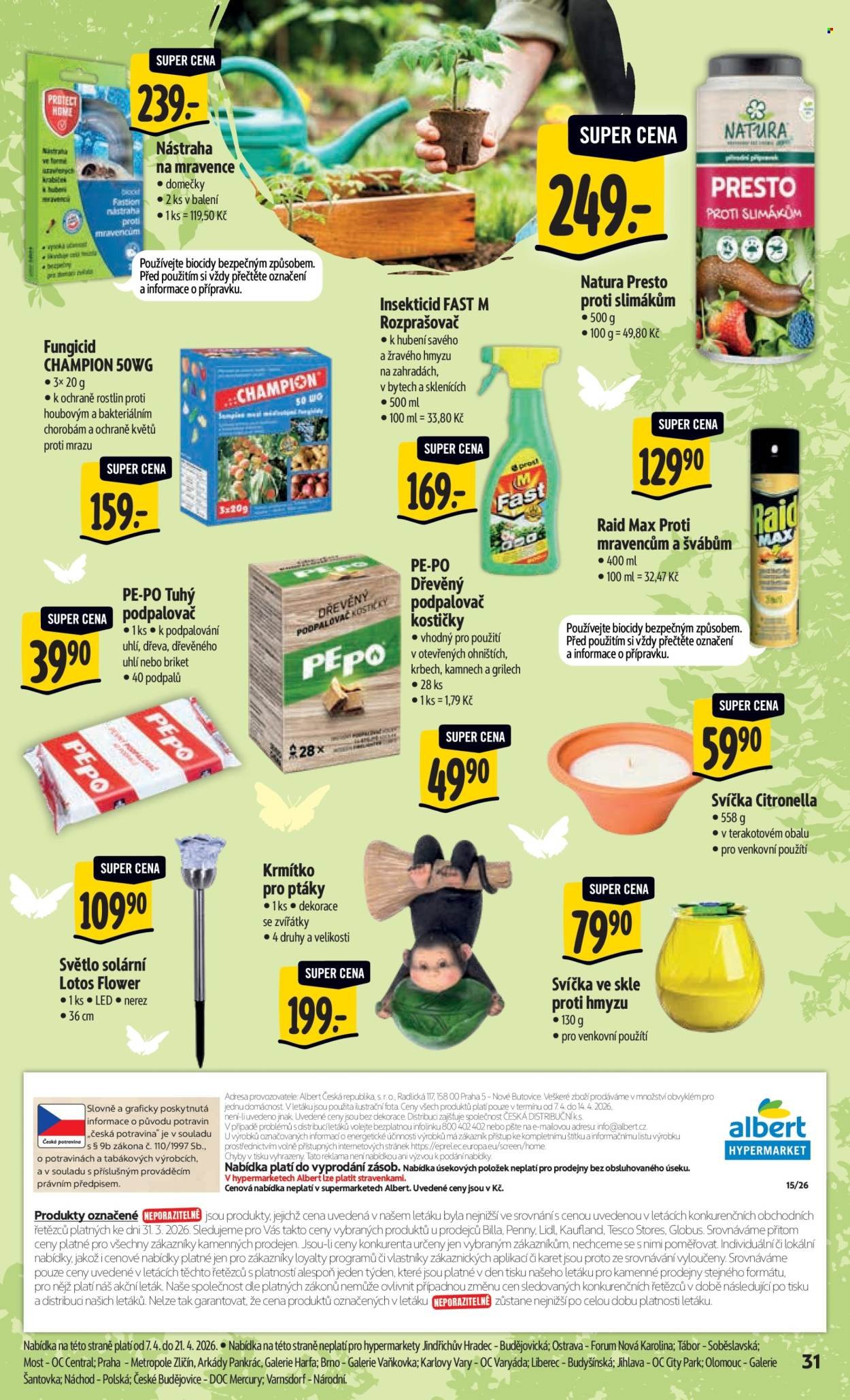 ALBERT leták - Neporazitelné (2026-04-07 - 2026-04-14)