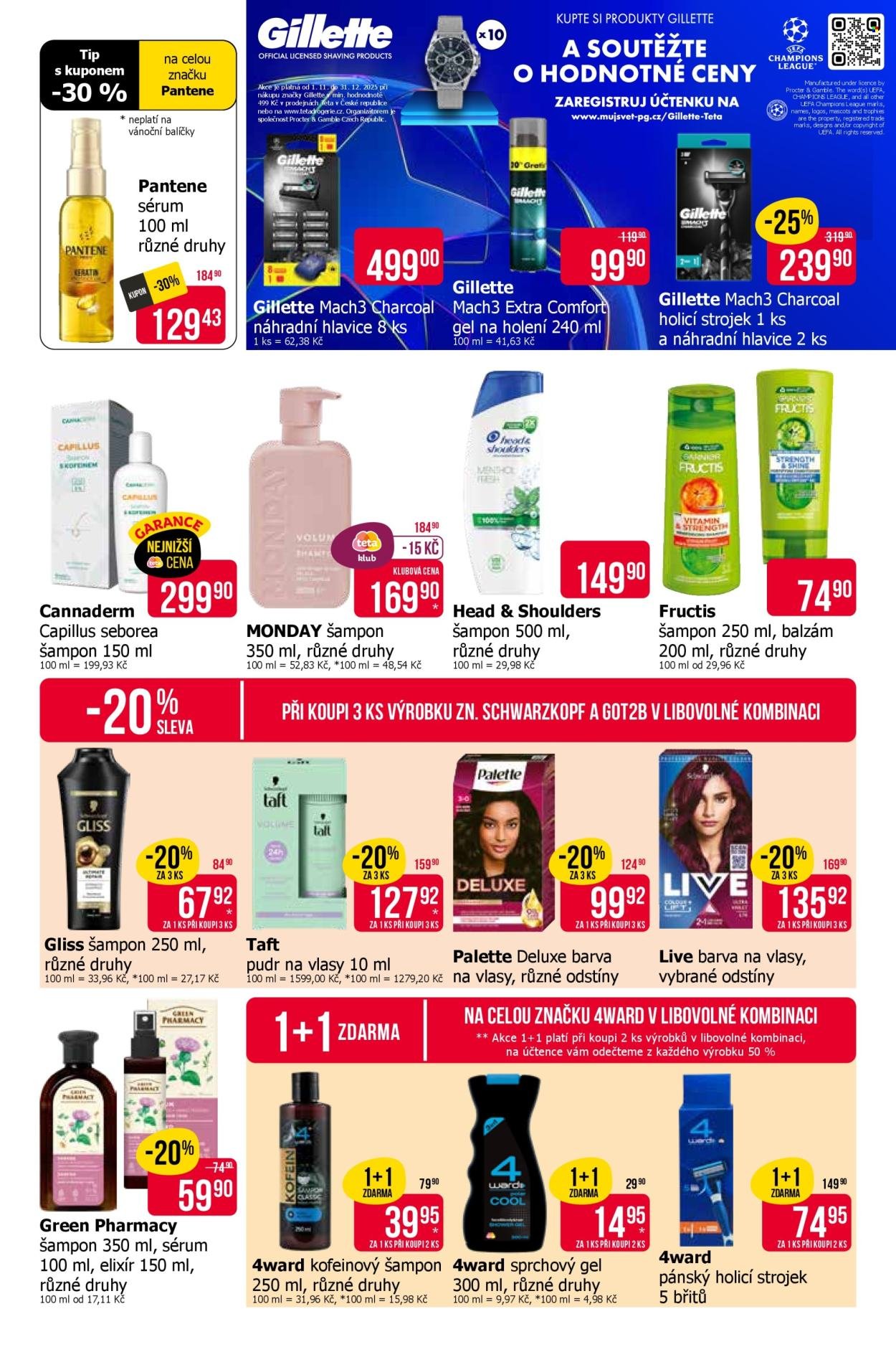 TETA DROGERIE leták - Od čtvrtka 20.11.2025 (2025-11-20 - 2025-12-02)