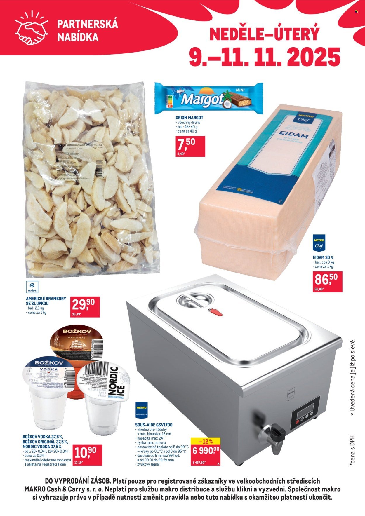 MAKRO leták - Partnerská nabídka (2025-11-09 - 2025-11-11)