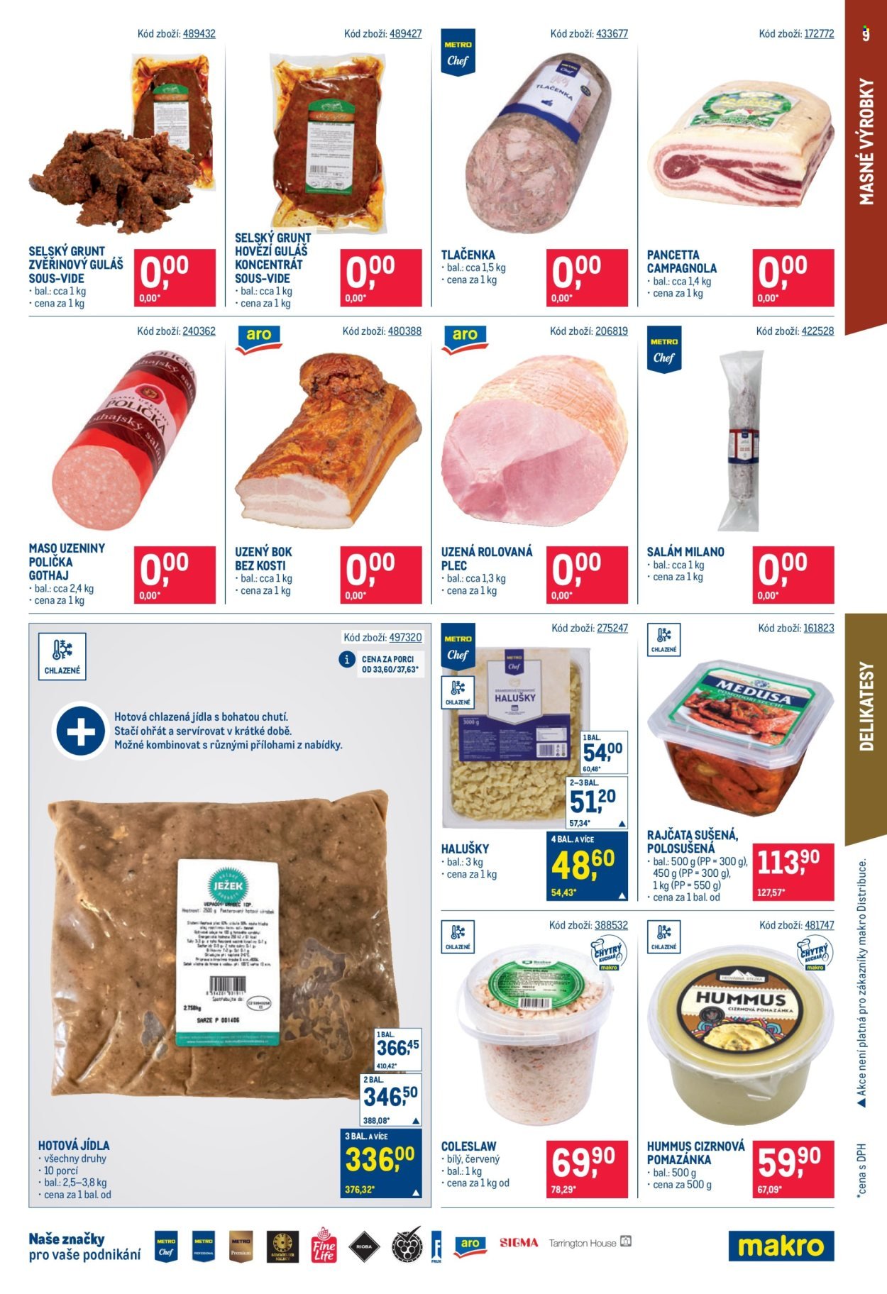 MAKRO leták - Gastronomie (2026-01-14 - 2026-01-27)