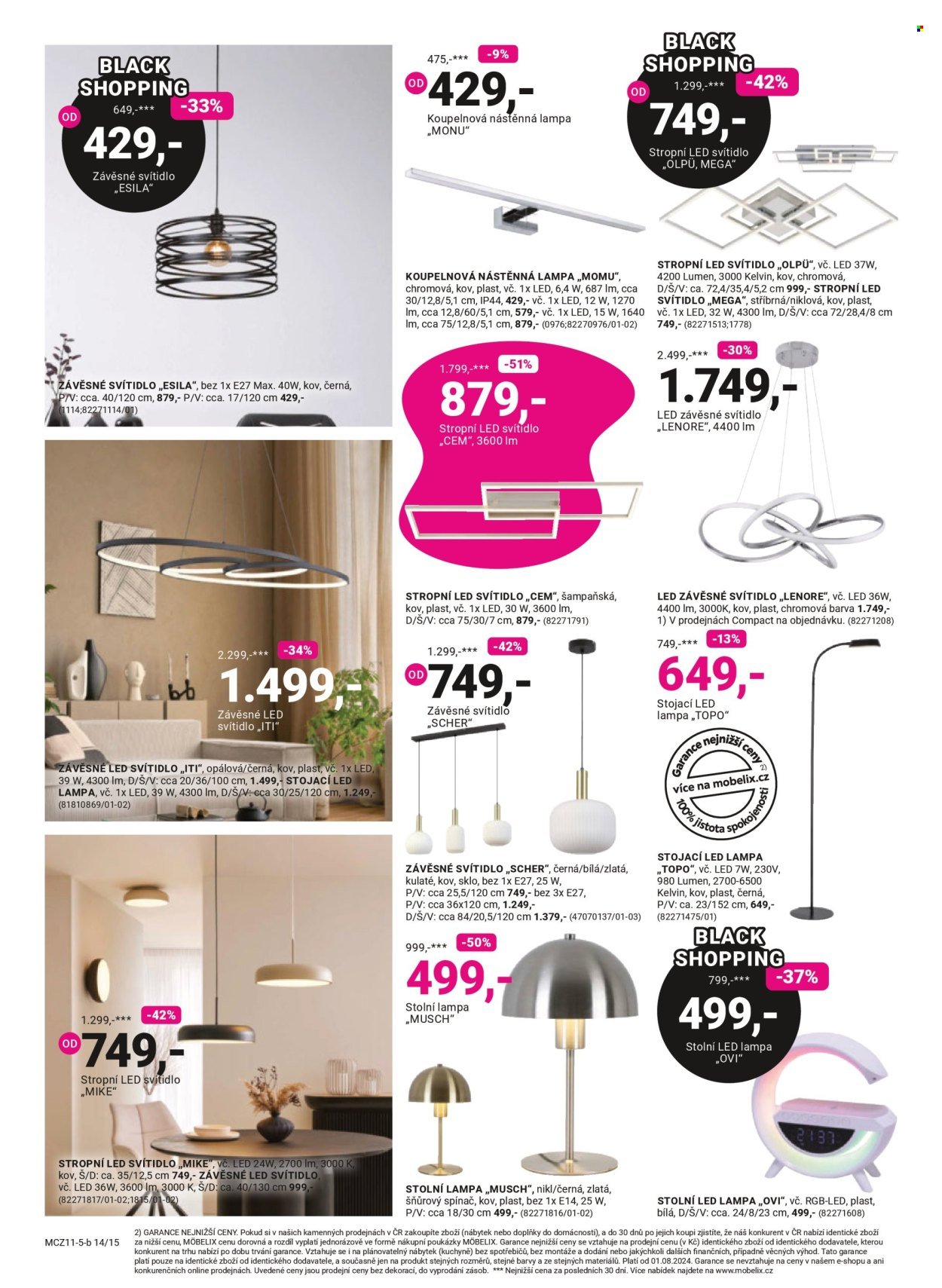 MÖBELIX leták - Black shopping končí (2025-11-24 - 2025-12-07)