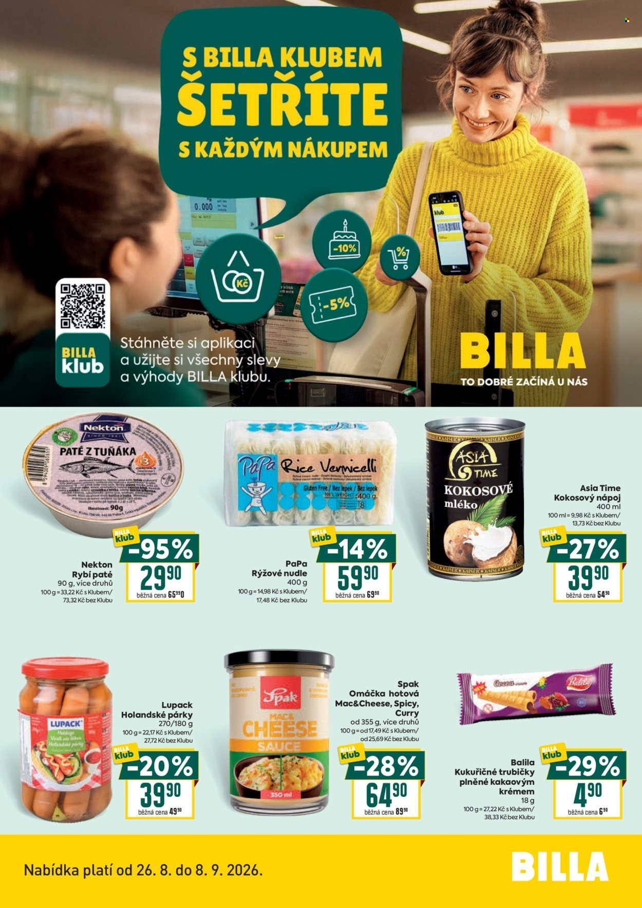 BILLA leták - Klub