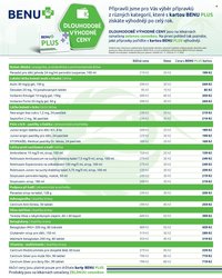 BENU LÉKÁRNA leták - Dlouhodobě výhodné ceny (2026-05-01 - 2026-05-31)