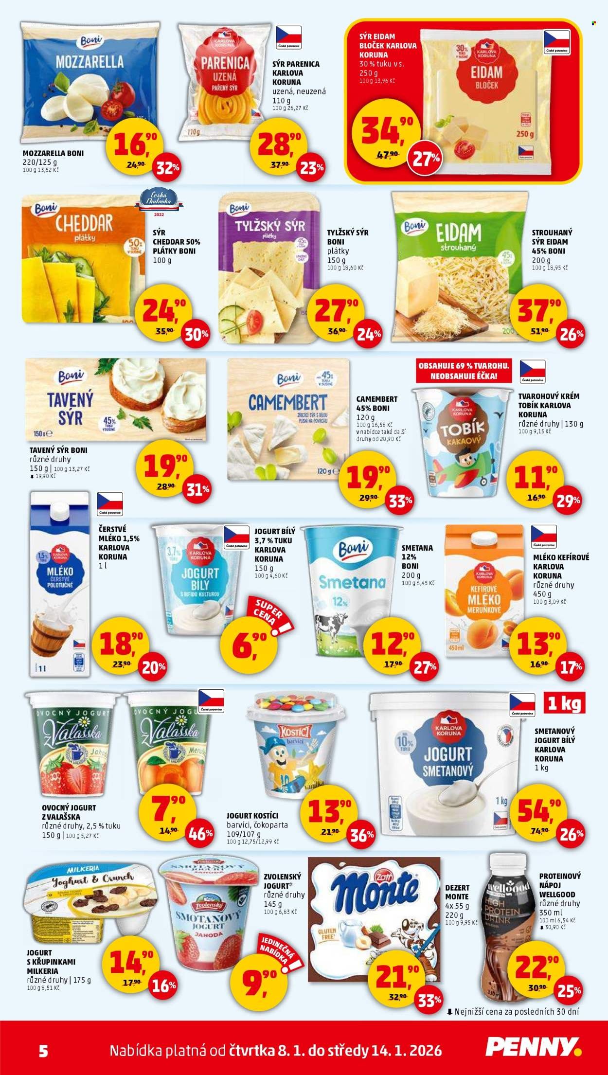 PENNY leták - Nakupujte hezky česky (2026-01-08 - 2026-01-14)