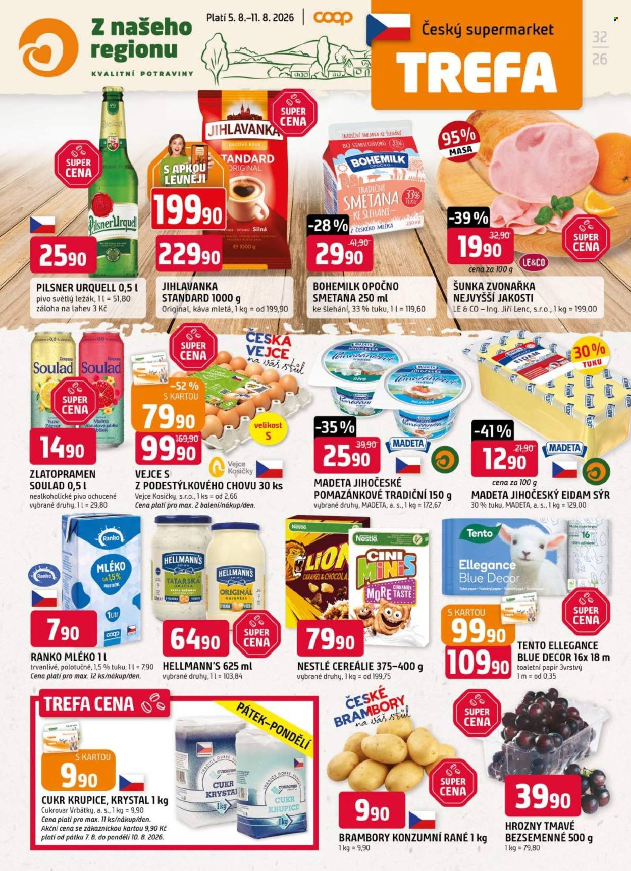 TREFA COOP leták - Od středy 5.8.2026