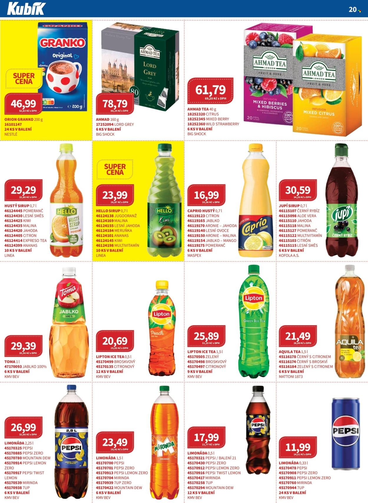 KUBÍK leták - Od soboty 1.11.2025 (2025-11-01 - 2025-11-30)