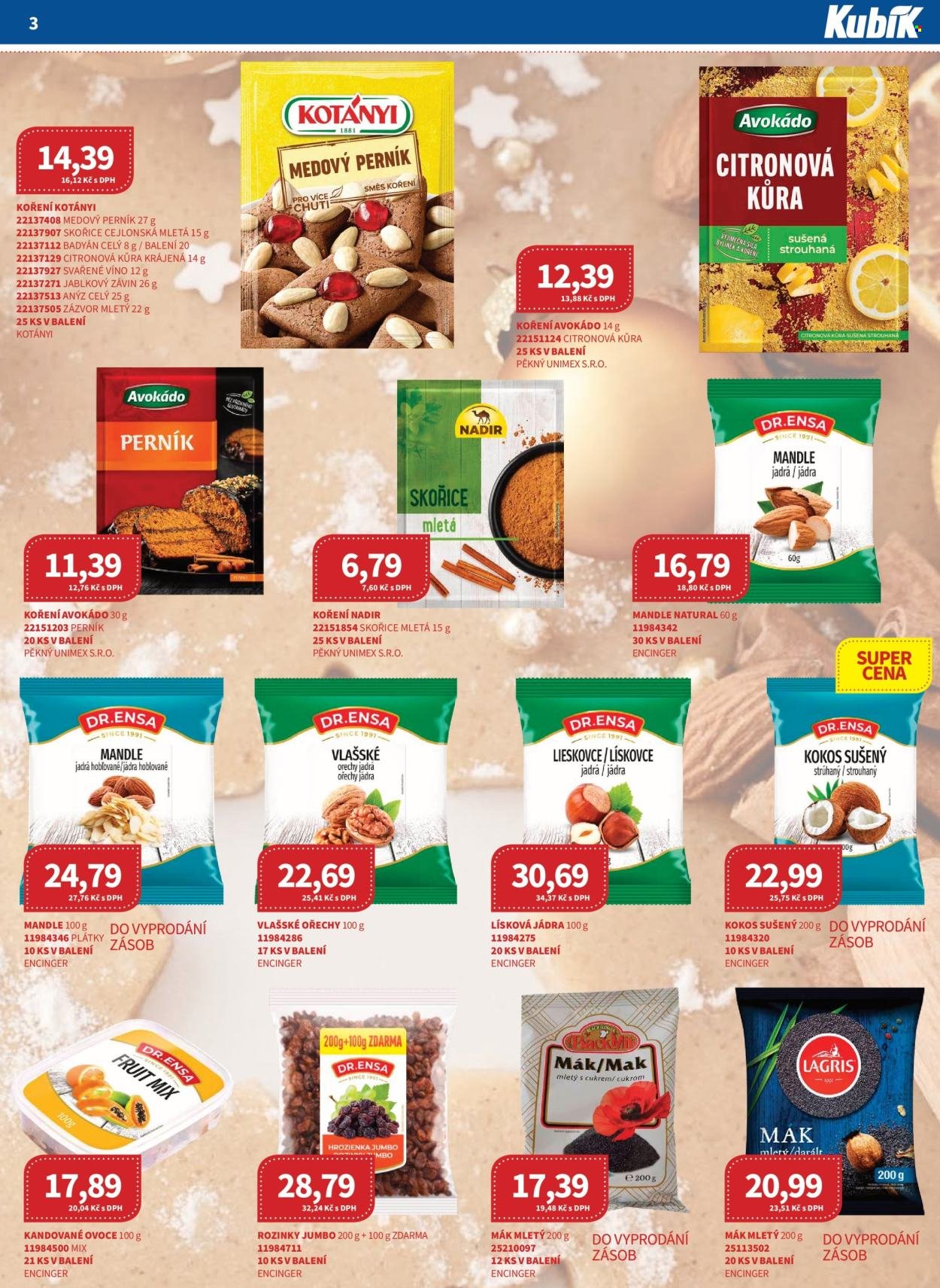KUBÍK leták - Od soboty 1.11.2025 (2025-11-01 - 2025-11-30)