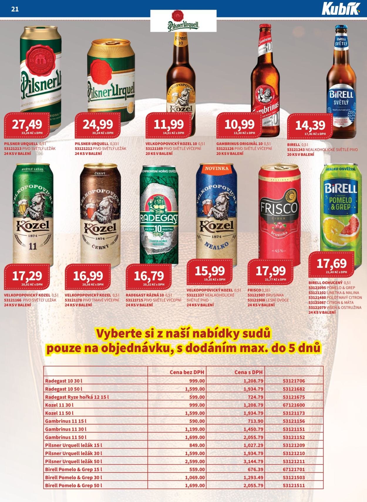 KUBÍK leták - Od soboty 1.11.2025 (2025-11-01 - 2025-11-30)