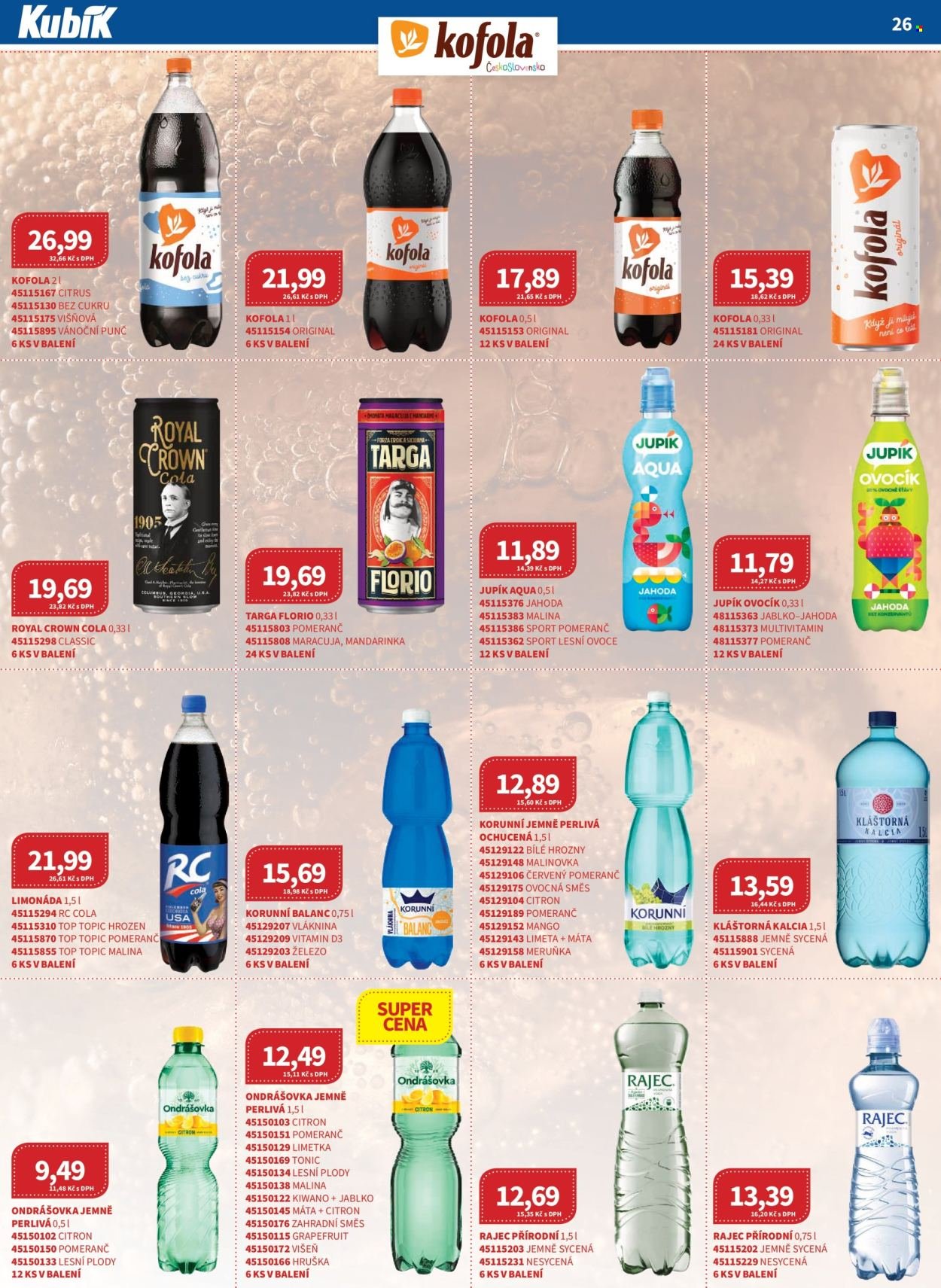 KUBÍK leták - Od soboty 1.11.2025 (2025-11-01 - 2025-11-30)