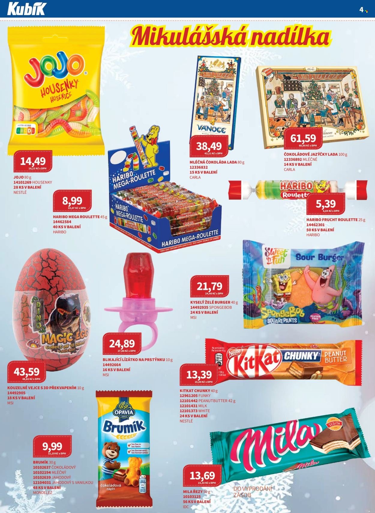 KUBÍK leták - Od soboty 1.11.2025 (2025-11-01 - 2025-11-30)