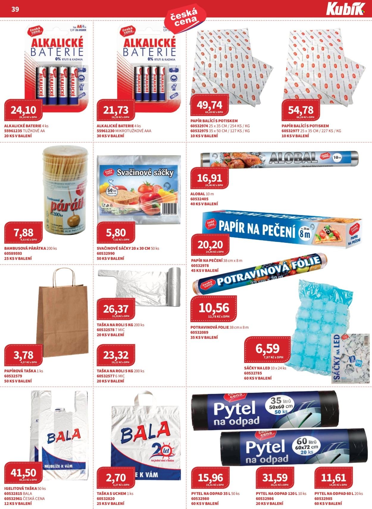 KUBÍK leták - Od soboty 1.11.2025 (2025-11-01 - 2025-11-30)