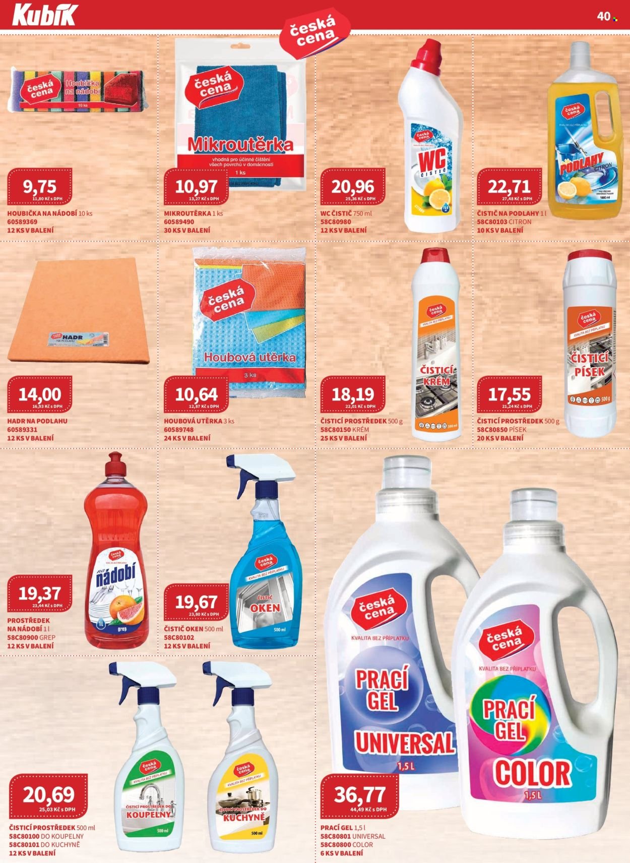 KUBÍK leták - Od soboty 1.11.2025 (2025-11-01 - 2025-11-30)