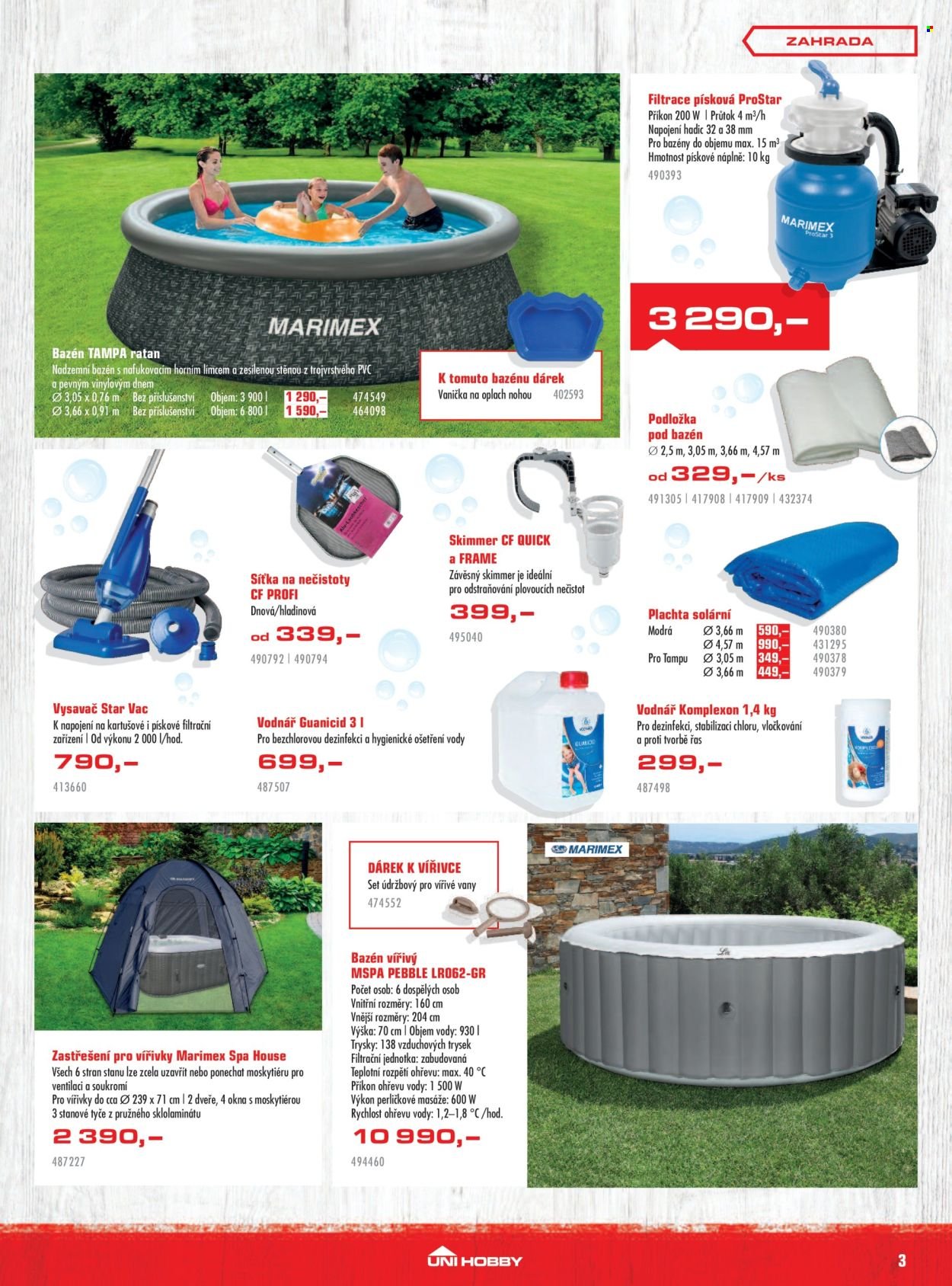 UNI HOBBY leták - Nastal čas na relax