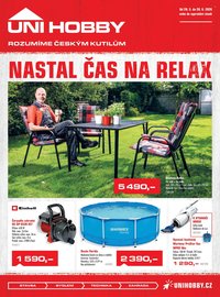 UNI HOBBY leták - Nastal čas na relax