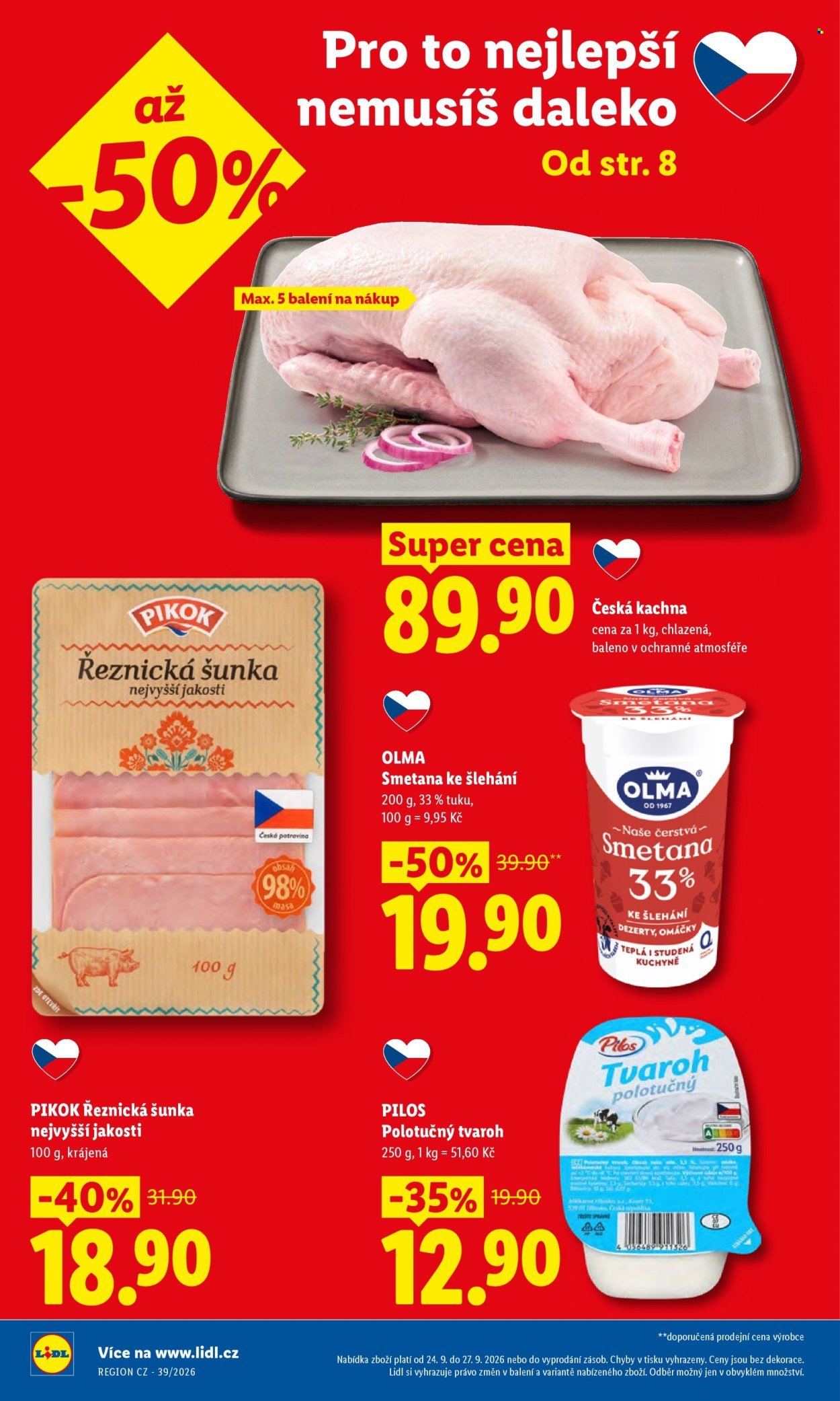 LIDL leták - Od čtvrtka 24.9.2026