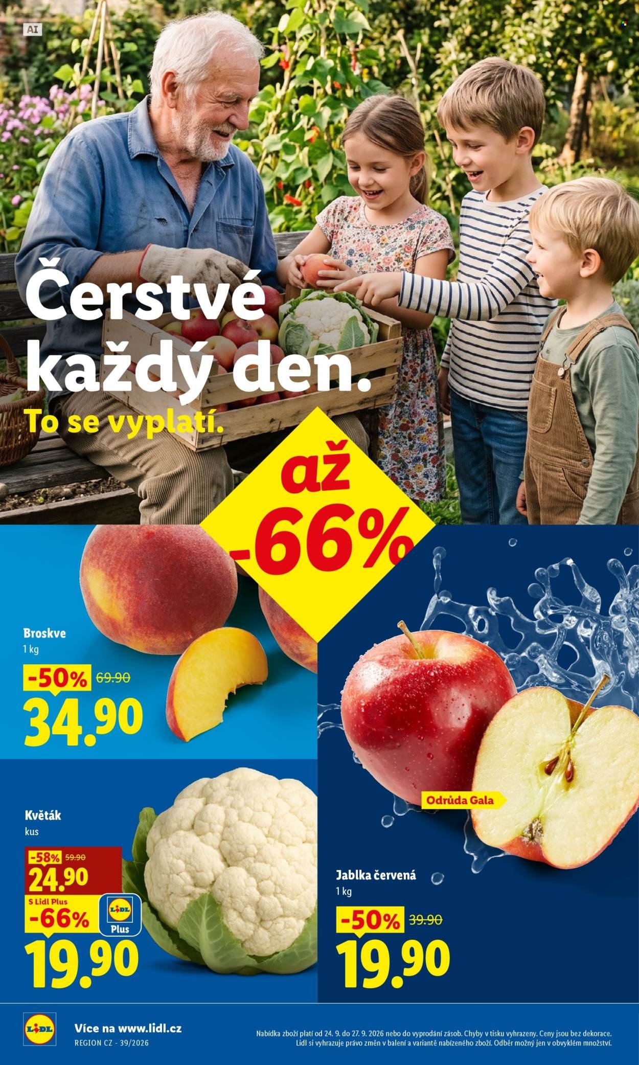 LIDL leták - Od čtvrtka 24.9.2026