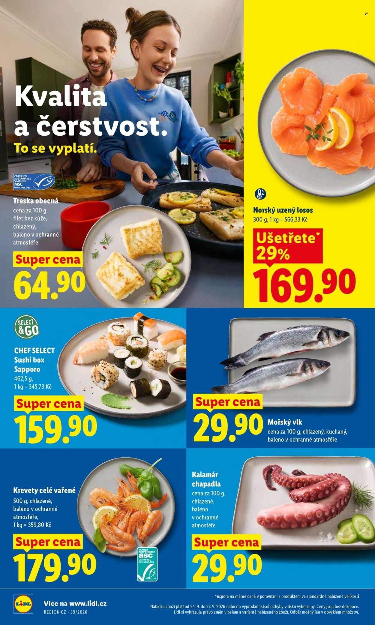 LIDL leták - Od čtvrtka 24.9.2026