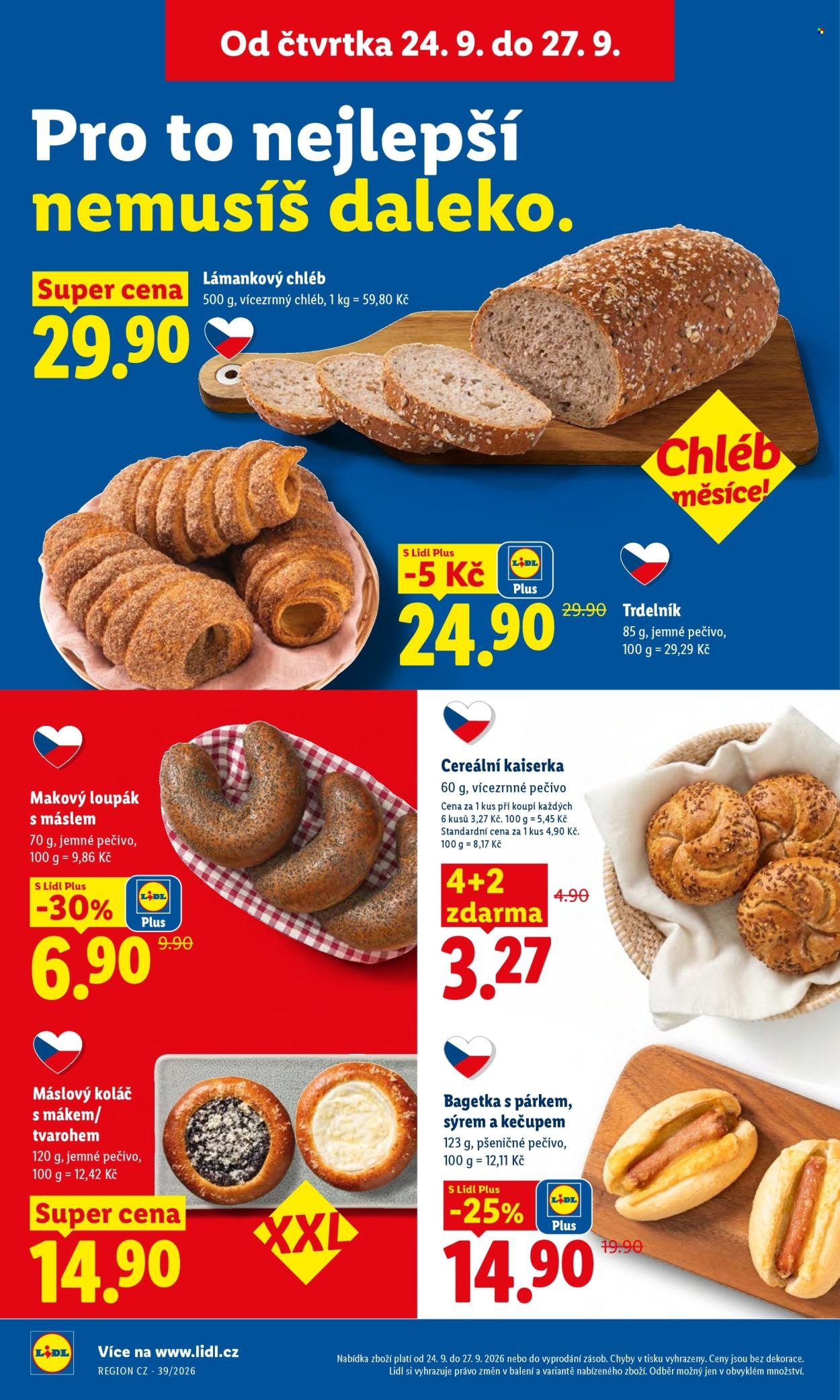 LIDL leták - Od čtvrtka 24.9.2026