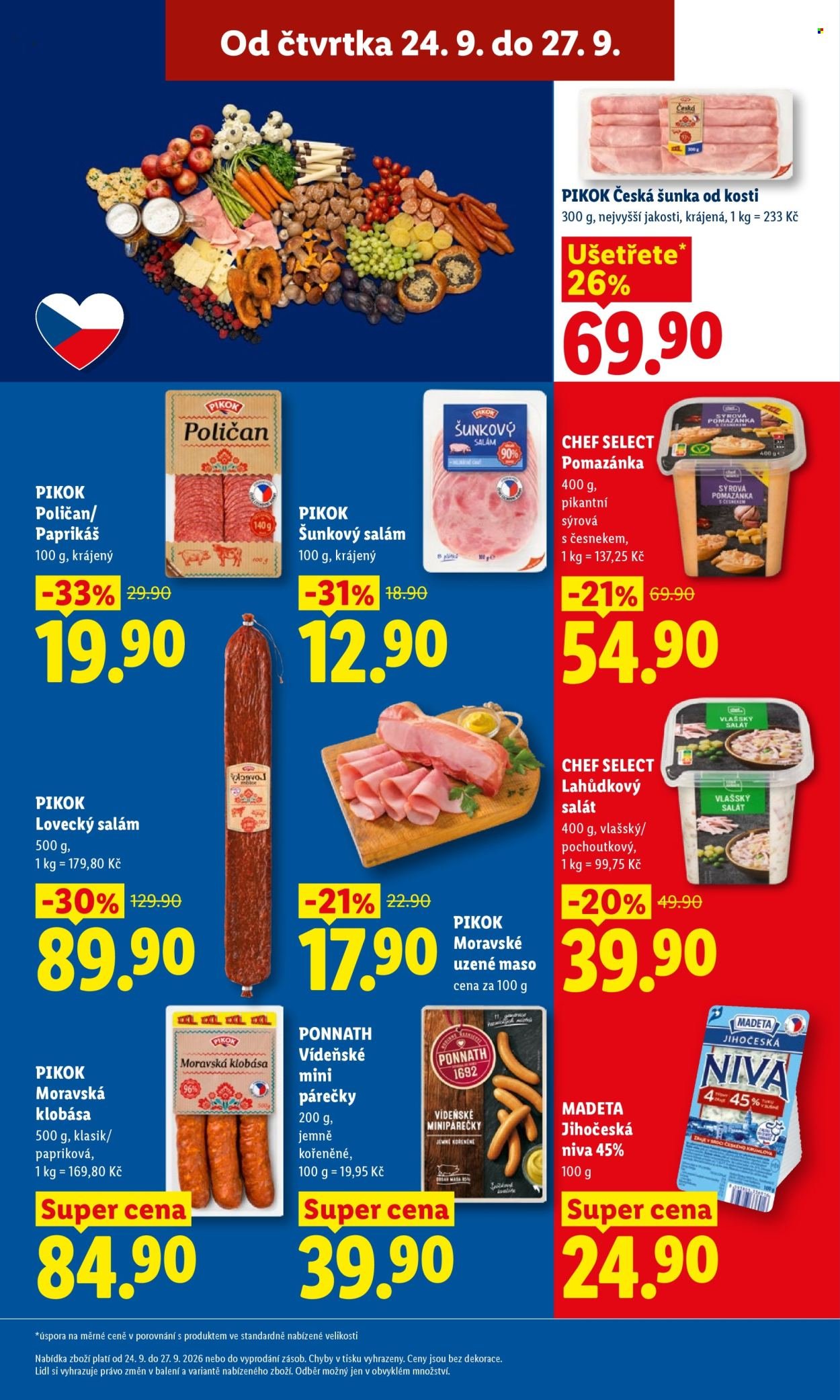 LIDL leták - Od čtvrtka 24.9.2026
