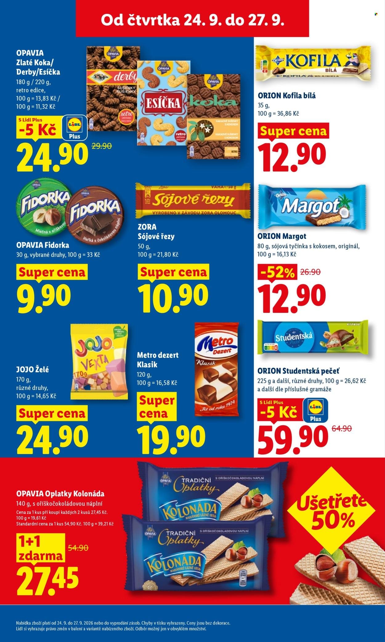 LIDL leták - Od čtvrtka 24.9.2026