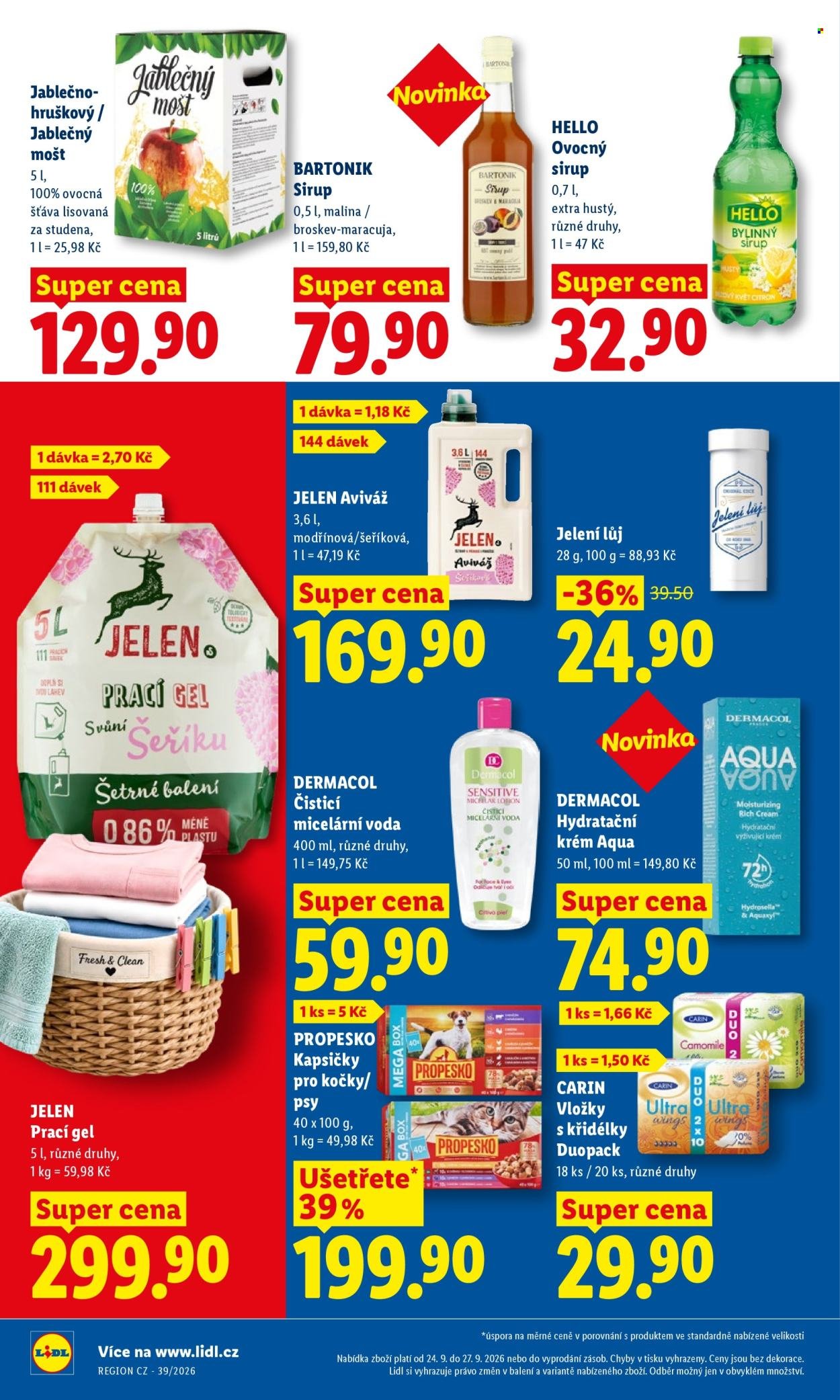 LIDL leták - Od čtvrtka 24.9.2026