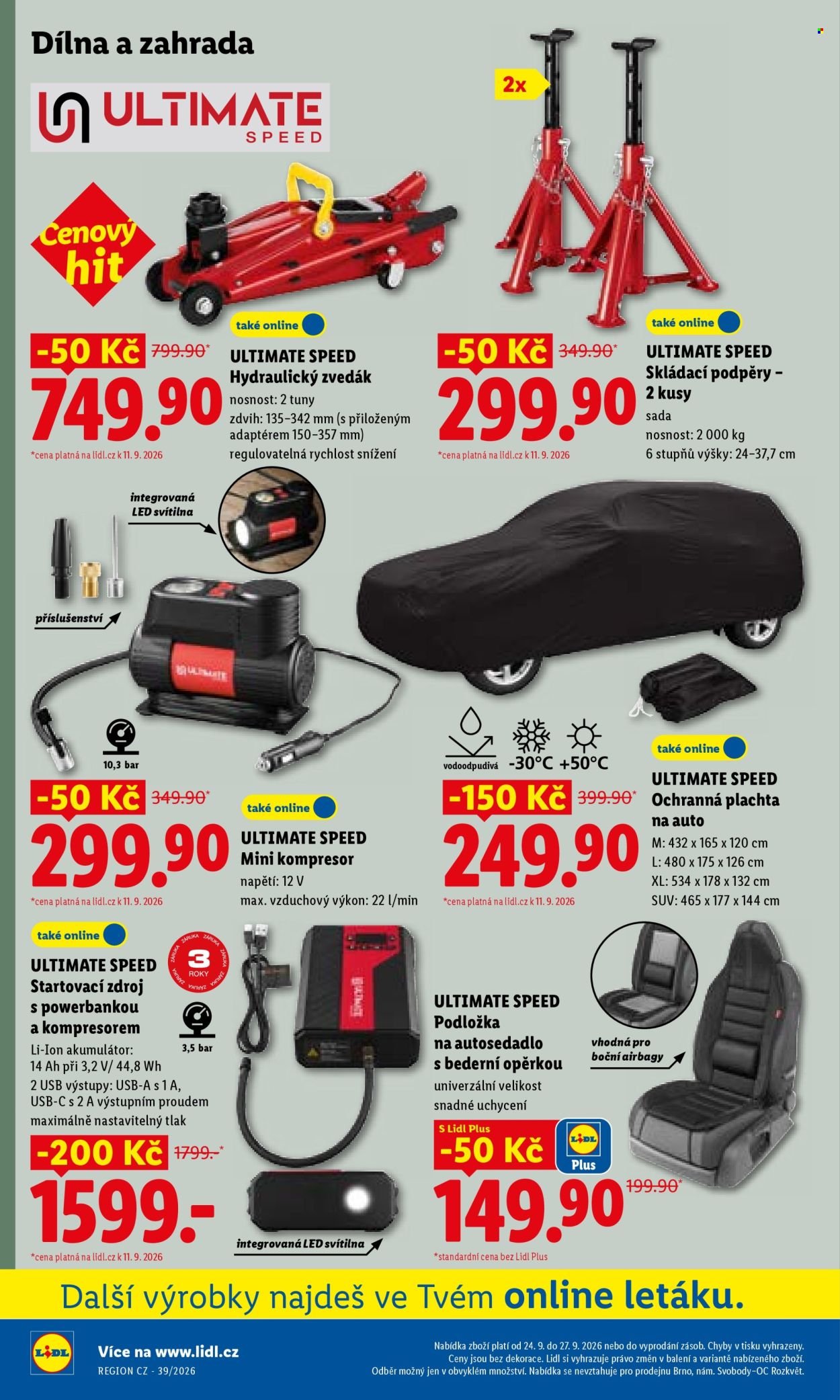 LIDL leták - Od čtvrtka 24.9.2026