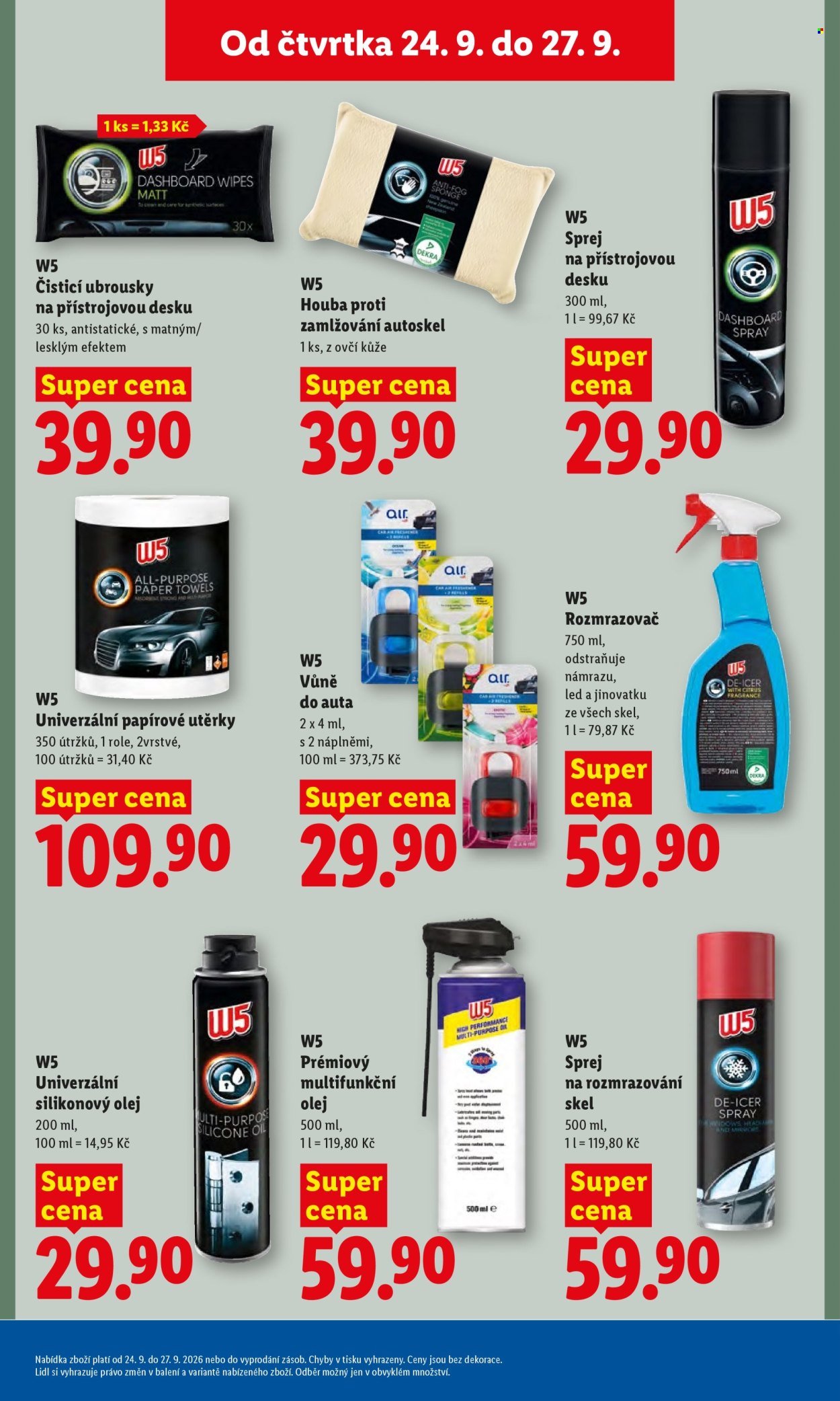 LIDL leták - Od čtvrtka 24.9.2026