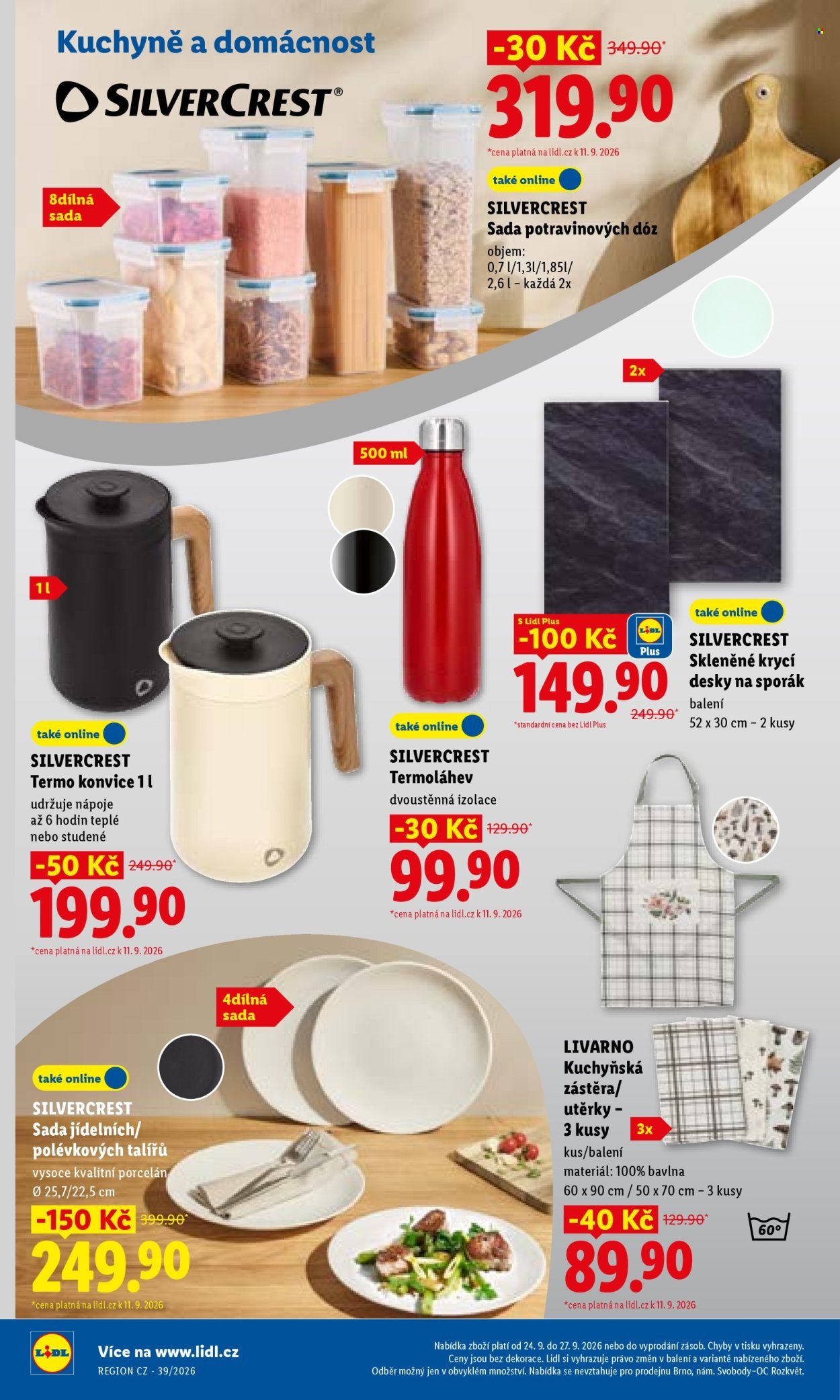 LIDL leták - Od čtvrtka 24.9.2026
