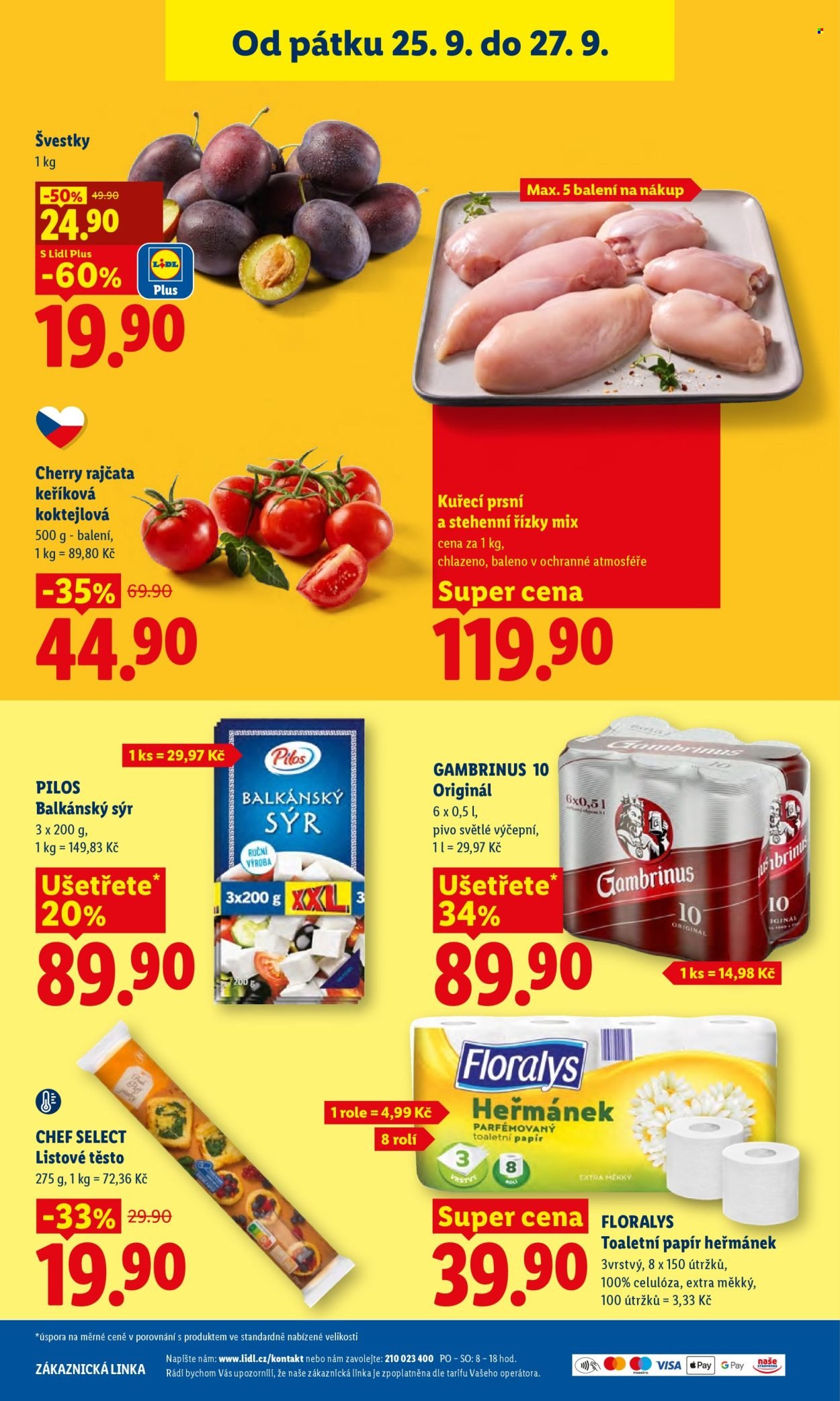 LIDL leták - Od čtvrtka 24.9.2026